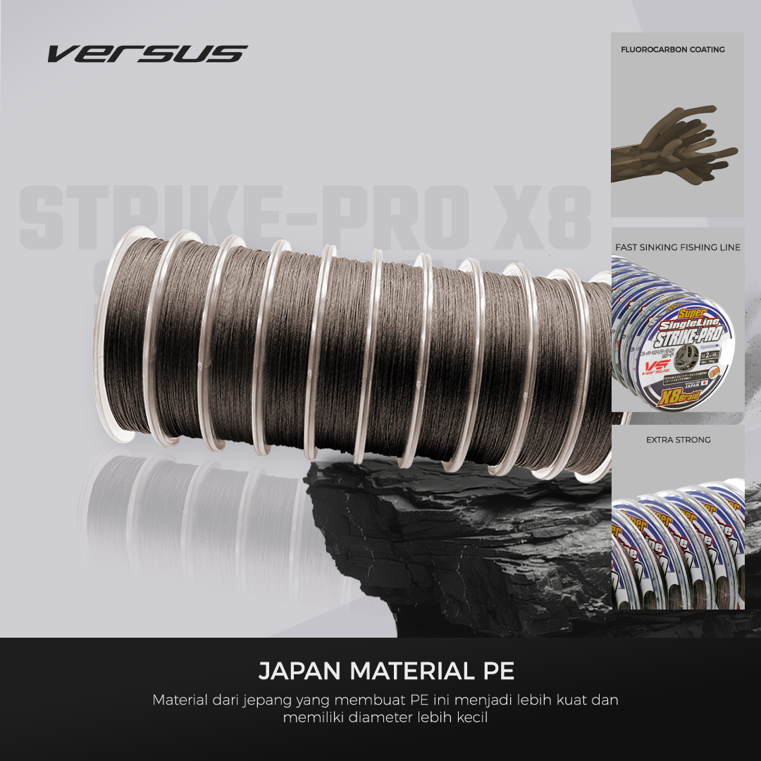 STRIKE-PRO X8 MULTILINE Brown1