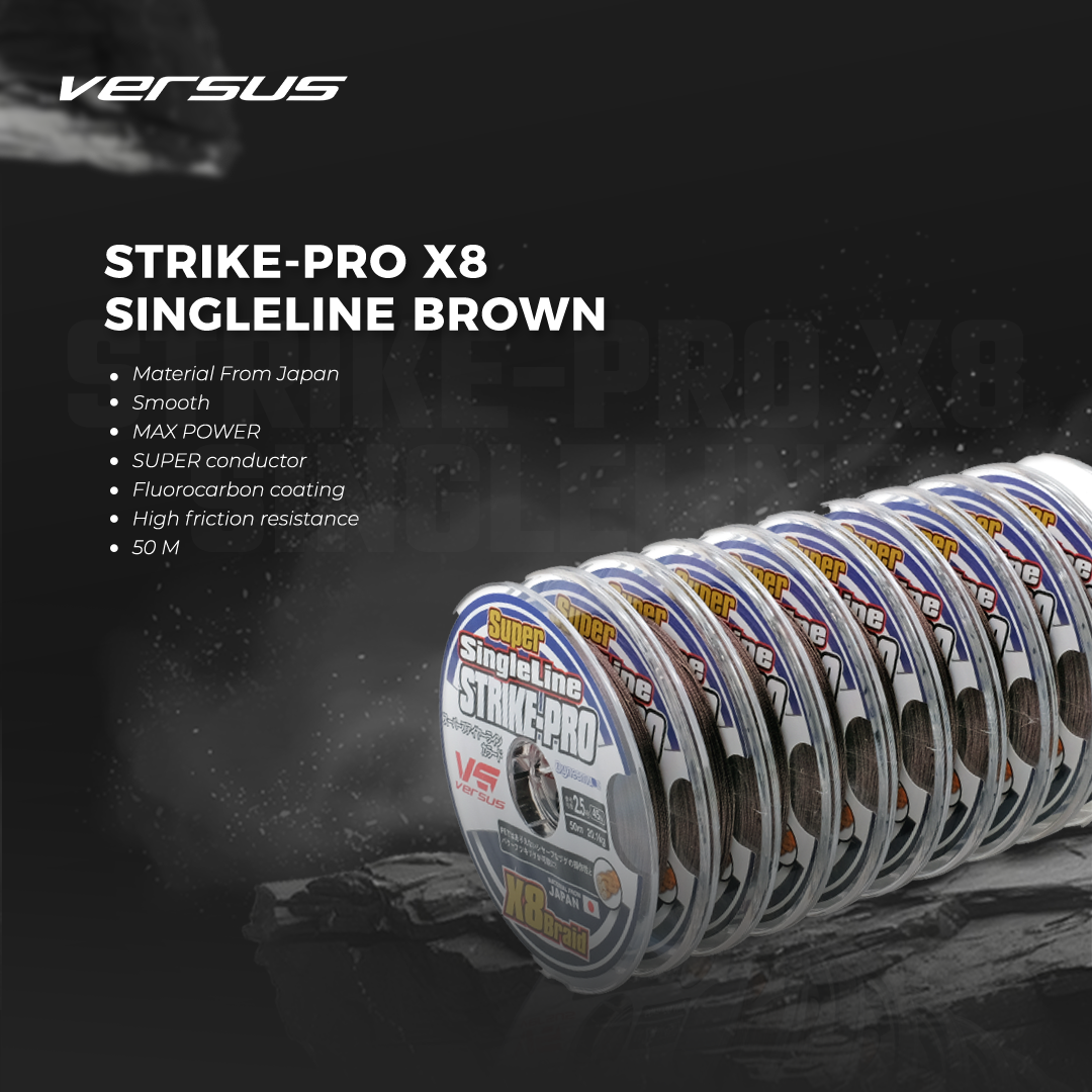 STRIKE-PRO X8 MULTILINE Brown4