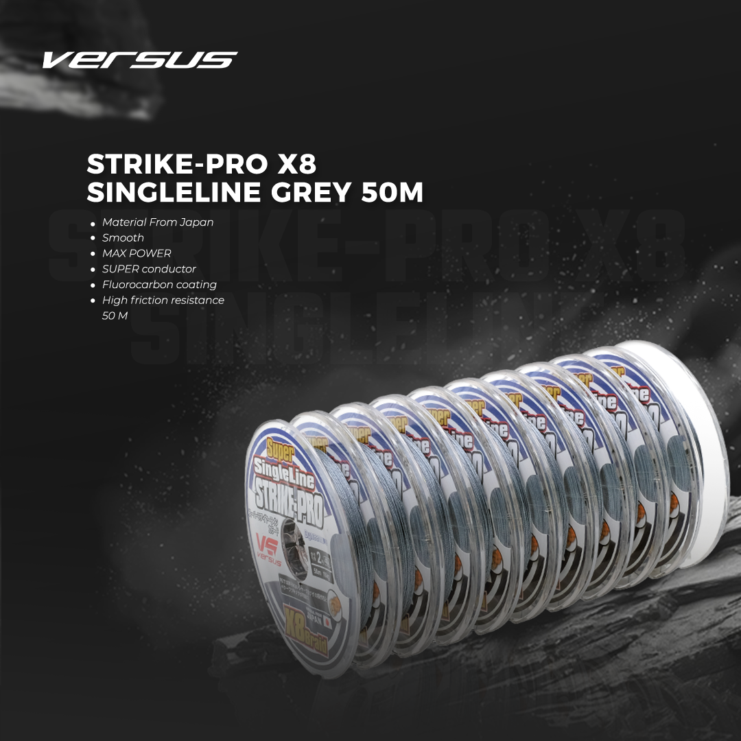 Web Go Strike STRIKE-PRO X8 SINGLELINE GREY4